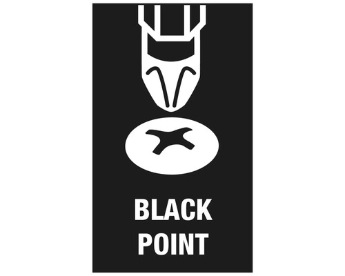 Symbol für Black Point Schrauben