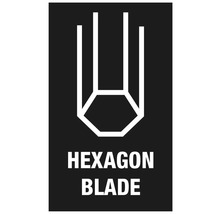 Symbol für Sechskantklinge