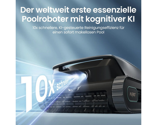 Poolreinigungsroboter mit Raupenantrieb