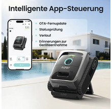 Aiper Poolreinigungsroboter mit intelligenter App-Steuerung.