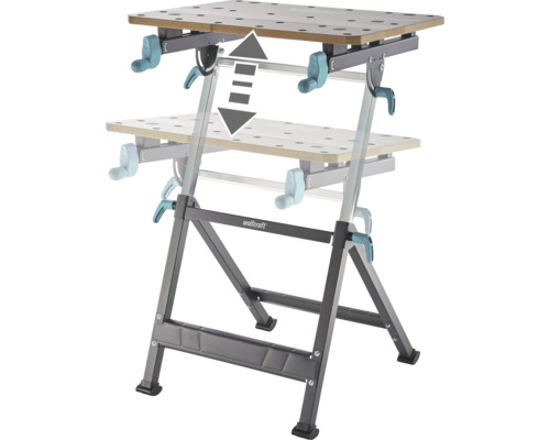 Wolfcraft Master Cut 2500 Werkbank mit Höhenverstellung