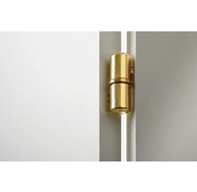 Messingfarbenes Türband an einer Tür