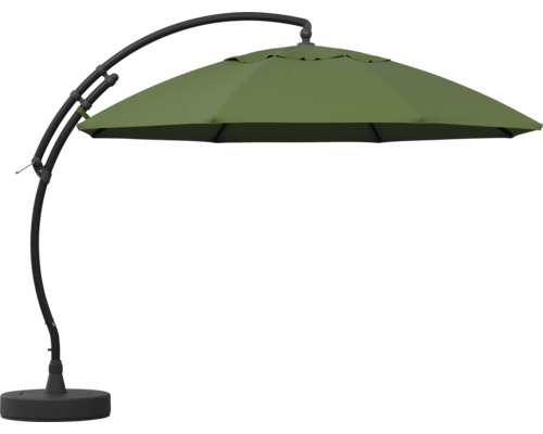 Freiarmschirm mit Fuss