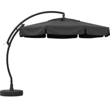 Freiarm-Sonnenschirm mit Fuß