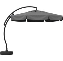 Freiarm-Sonnenschirm mit Fuß