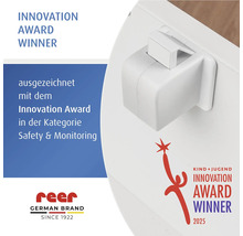 Reer Logo. Kind und Jugend Innovation Award Gewinner 2025.