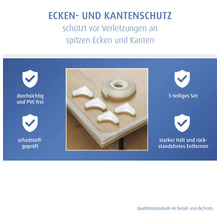 Ecken- und Kantenschutz Set zum Schutz vor Verletzungen an Ecken und Kanten