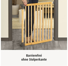 Montierte Holztür Kindersicherung