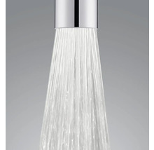 Wasserstrahl aus einem Wasserhahn