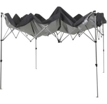 Faltpavillon mit Metallgestell und Dach