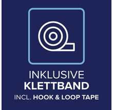 Symbol für inklusive Klettbänder