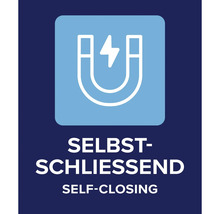 Selbstschliessend Symbol