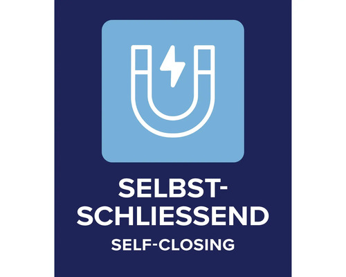 Selbstschliessend Symbol