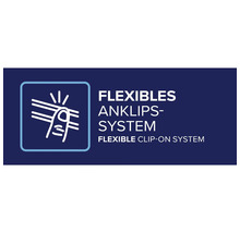 Flexibles Anklips System Logo
