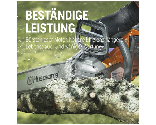 Husqvarna Kettensäge schneidet einen Ast