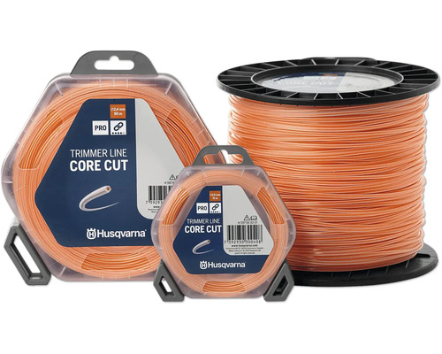 Verschiedene Spulen mit Husqvarna Trimmerfaden