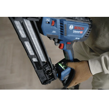 Bosch Professional Akku-Nagler mit Magazin und Akku-Ladestandsanzeige