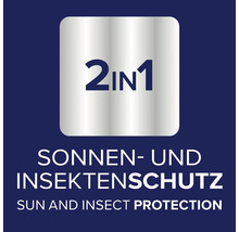 2 in 1 Sonnen- und Insektenschutz
