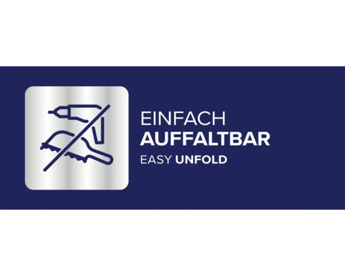 Einfach auffaltbar Symbol