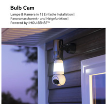 Lampe mit integrierter Überwachungskamera zur einfachen Installation