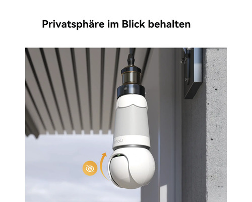 Drahtlose Überwachungskamera zur Innen- und Außenüberwachung mit Privatsphäre-Modus