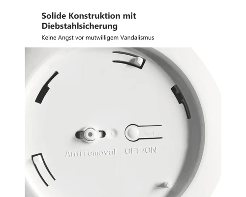 Detailansicht der Diebstahlsicherung