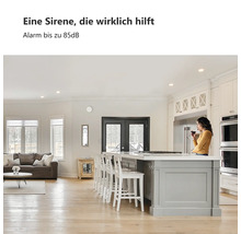 Wohnraum mit Alarmsirene für erhöhte Sicherheit