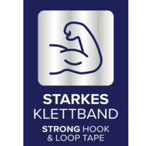 Symbol für starkes Klettband.