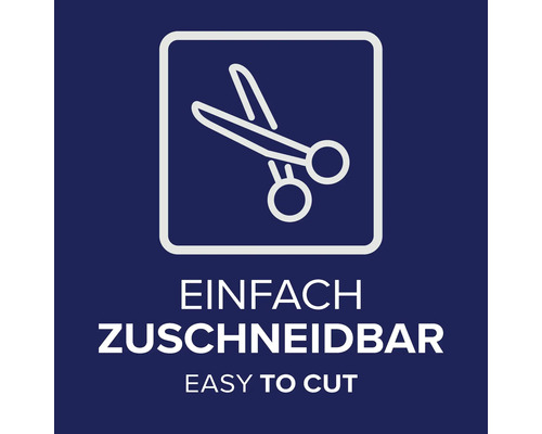 Einfach zuschneidbar