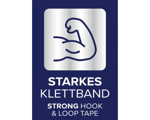 Symbol für starkes Klettband