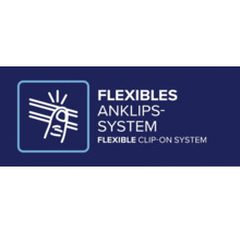 Flexibles Anklips-System