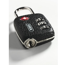 ABUS TSA-Zahlenschloss für Reisegepäck mit dreistelligem Zahlencode und ABUS Logo.