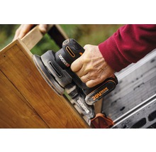 Akku-Dreiecksschleifer WORX 20V 140x90mm WX822.9, inkl. Zuhehör, ohne Akku und Ladegerät