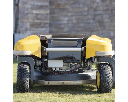 Mähroboter mit Rädern für die Rasenpflege
