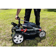 Akku Rasenmäher METABO RM 36-18 LTX BL 46 2x18V, inkl. Mulchkit, ohne Akku und Ladegerät