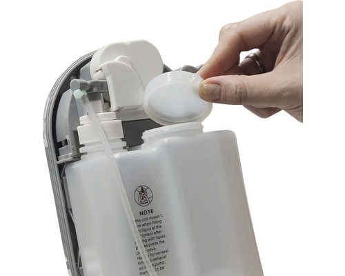 RX5T Sensor-Desinfektionsspender, Touchless, Kunststoff, Kunststoffpumpe,  weiß, 500 ml