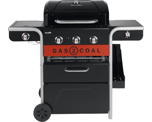 Gasgrill zur Verwendung mit Gas oder Kohle