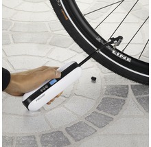 FISCHER Fahrrad Akku-Kompressor, Luftpumpe