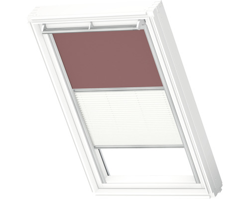 Dachfenster mit Rollo und Plissee