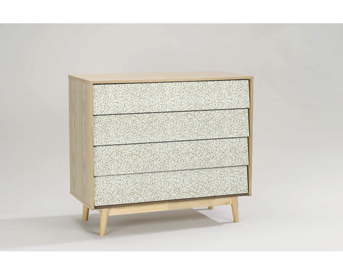 Kommode mit vier Schubladen im modernen Design