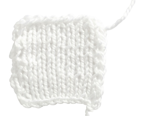 Gestricktes Stück aus Wolle