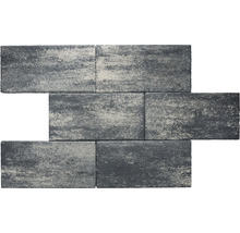 Beton Terrassenplatte Crescendo Trend grau-anthrazit-melange 50 x 25 x 5 cm-thumb-2