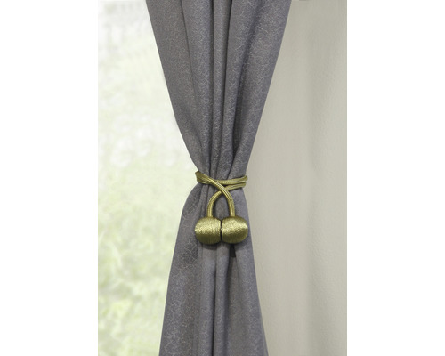 Dekoschals mit Kordelraffhalter