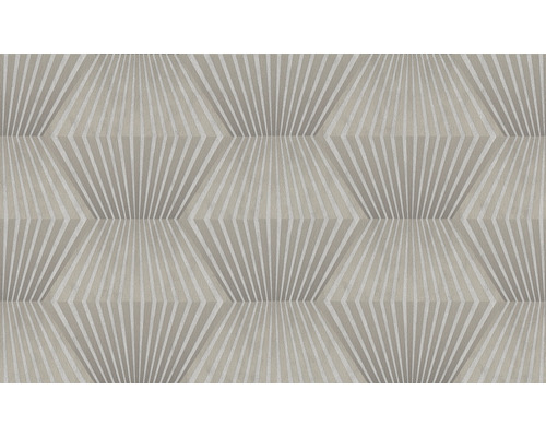 Tapete mit geometrischem Streifenmuster