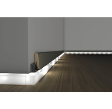LED Kanal für LED Sockelleiste opal 22x2500 mm-thumb-4