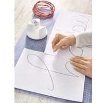 tesa Klebehaken für Glas transparent 1 kg Belastung 2 Stk.