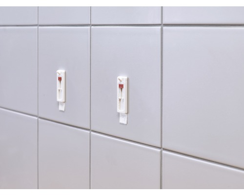 Fliesen mit Fliesennivelliersystem