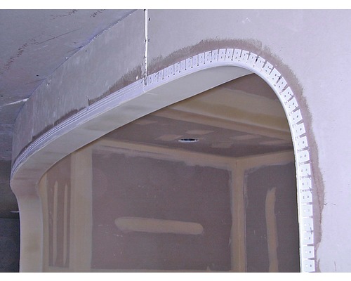 Bogenkonstruktion mit Gipskartonplatten und flexiblen Profilen