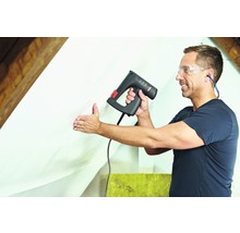 Novus Elektrotacker J-105 für Feindraht- und Flachdrahtklammern bis 14 mm und Nägel bis 16 mm