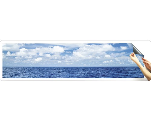 Wandaufkleber mit Meer-Motiv